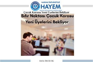 Çocuk Korosu Yeni Üyelerini Bekliyor